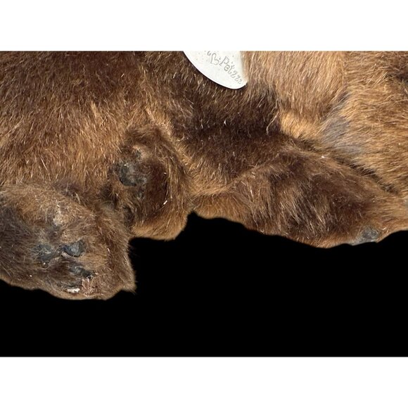 Realistic Breathing CHOCOLATE LAB PUPPY SLEEPING PLUSH Stuffed Toy Pet collect - Picture 15 of 15